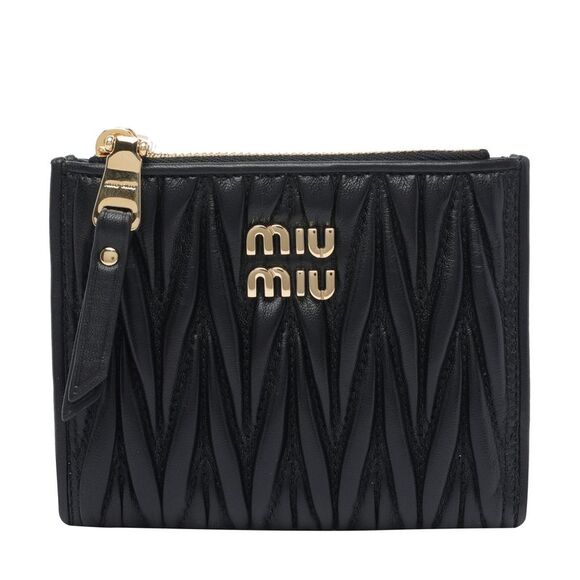 Miu Miu Women Small Matelasse' Nappa Wallet